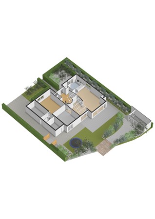 Floorplan - Fort Oranje 10, 3445 DB Woerden